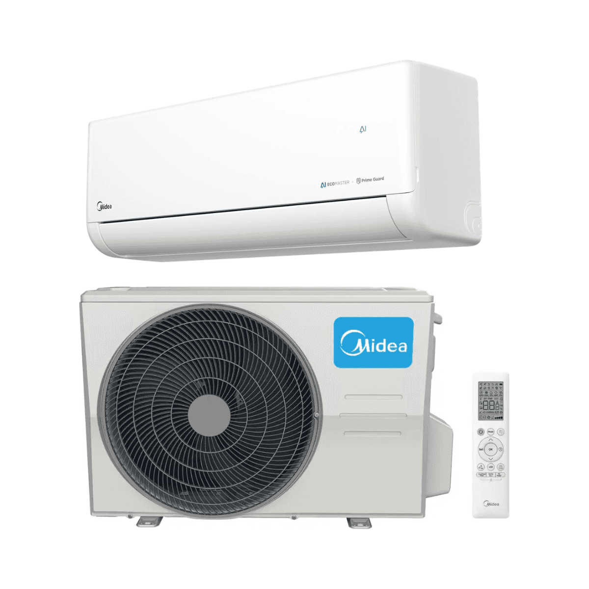 Ilmastointilaite wifi-yhteydellä Midea Solunar 35(12)N8 3,5 kW 12000 BTU viitenumerolla 13950511 brändiltä MIDEA