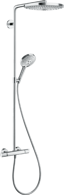 Termostaattinen suihkusarja Raindance Select S Showerpipe 300 viitenumerolla 27133000 brändiltä HANSGROHE