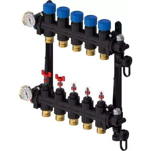 Keräin virtausmittarilla FM 6xG3/4 Euro Uponor Vario M viitenumerolla 1085948 brändiltä UPONOR