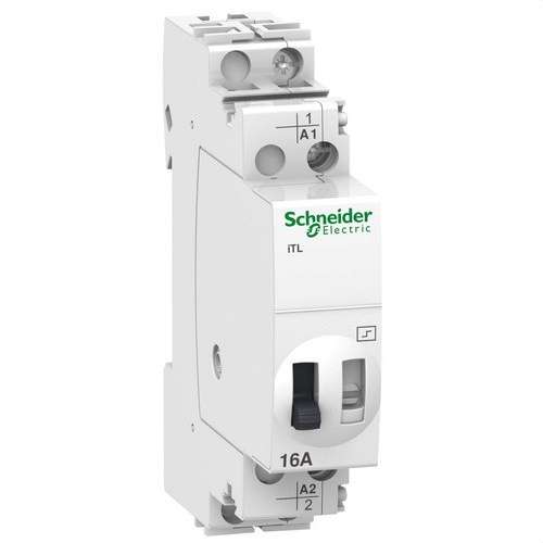 Telerkytkin ITL 1P 16A 24V AC 12V DC viitenumerolla A9C30111 brändiltä SCHNEIDER ELECTRIC