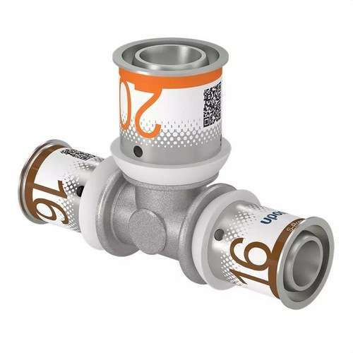 Uponor S-Press PLUS T-kappale pienennetty 25x16x20 viitenumerolla 1070573 brändiltä UPONOR