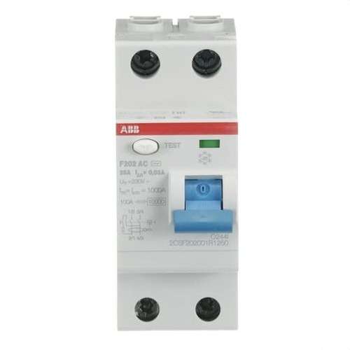 Erotus 2P 25A Luokka AC 30mA viitenumerolla 2CSF202001R1250 brändiltä ABB