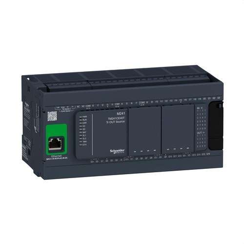 M241-ohjain 40 ES Transistori PNP Ethernet viitenumerolla TM241CE40T brändiltä SCHNEIDER ELECTRIC