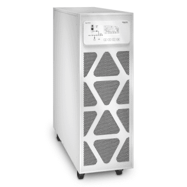 SAI Easy UPS 3S 20 kVA 400 V 3:3 ulkoisille akuille viitenumerolla E3SUPS20KH brändiltä SCHNEIDER ELECTRIC