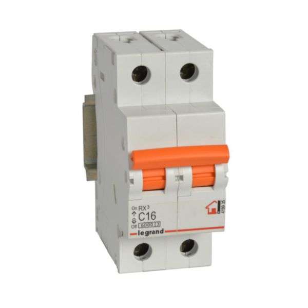 Magnetoterminen RX³ - 2P - 230/400V~ - 16A - käyrä C viitenumerolla 419935 brändiltä LEGRAND