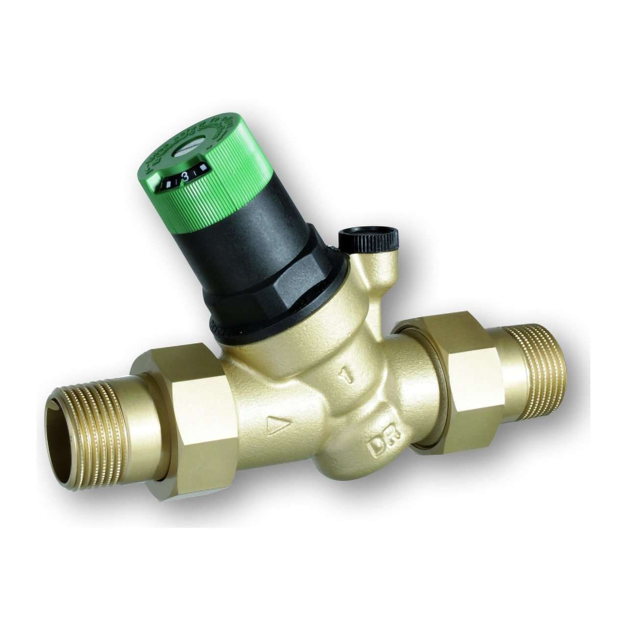 Paineenalennusventtiili kierteillä R1 1/2" viitenumerolla D05FS-11/2A brändiltä RESIDEO