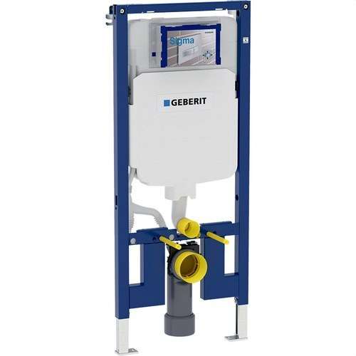 Duofix-kehys ripustettavalle WC-istuimelle, 114 cm, säiliöllä viitenumerolla 111.791.00.2 brändiltä GEBERIT