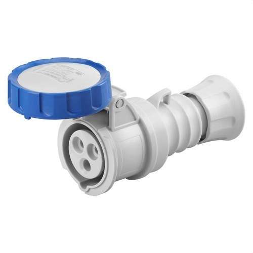 IP67-liikuteltava pistoke 2P+T 16A 230V 6H viitenumerolla GW62026H brändiltä GEWISS