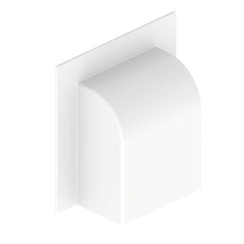 45x75 mm kulmaläpivienti Unex U24X:ssa viitenumerolla 31670-02 brändiltä UNEX