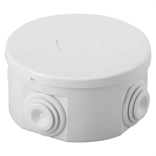 Risteyskotelo matalalla painokannella halkaisija 80x40mm viitenumerolla GW44002 brändiltä GEWISS