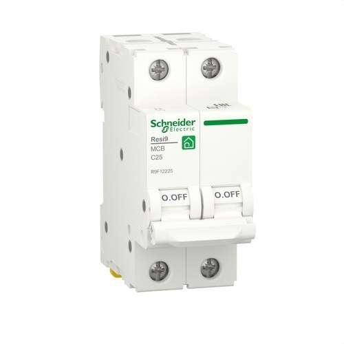 Resi9-katkaisija 2P 25 A 6000 A 230 V viitenumerolla R9F12225 brändiltä SCHNEIDER ELECTRIC