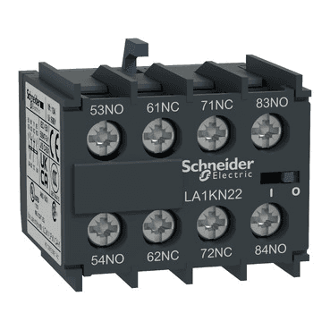 TeSys Kiliar TeSys K Apukosketinlohko 2 NO + 2 NC viitenumerolla LA1KN22 brändiltä SCHNEIDER ELECTRIC