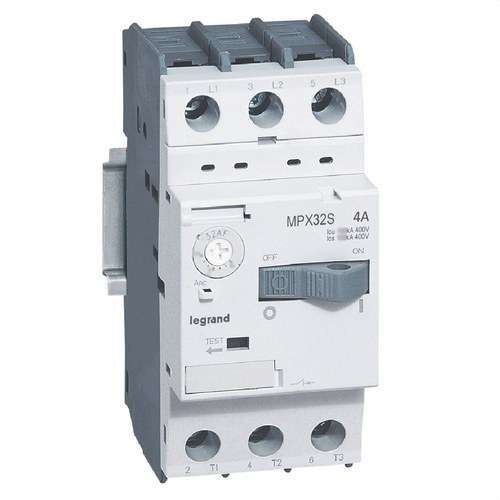 Moottorinsuojakytkin MPX 32S 2.5-4.0A viitenumerolla 417307 brändiltä LEGRAND