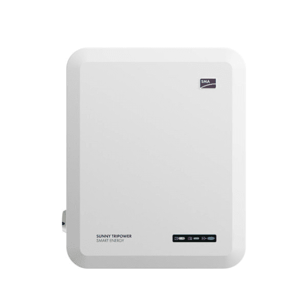 SMA Sunny Tripower Smart Energy 5.0 5 kW kolmivaiheinen hybridi aurinkoinvertteri viitenumerolla 124610-00.01 brändiltä SMA SOLAR