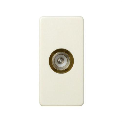 Yksinkertainen TV-pistorasia puolielementti norsunluu Simon 27 Play viitenumerolla 27475-31 brändiltä SIMON