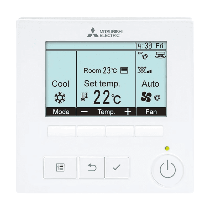 Mitsubishi Electric PAR-41MAA -langallinen kaukosäädin viitenumerolla PAR-41MAA brändiltä MITSUBISHI