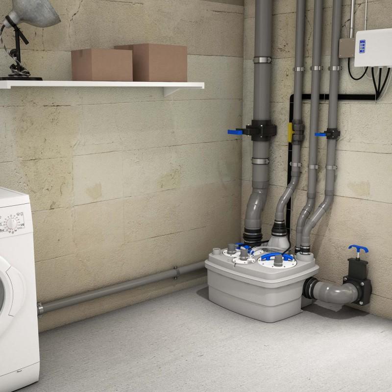 Yleinen pumppuasema SFA SANICUBIC 2 Classic viitenumerolla 040000002 brändiltä SFA SANITRIT