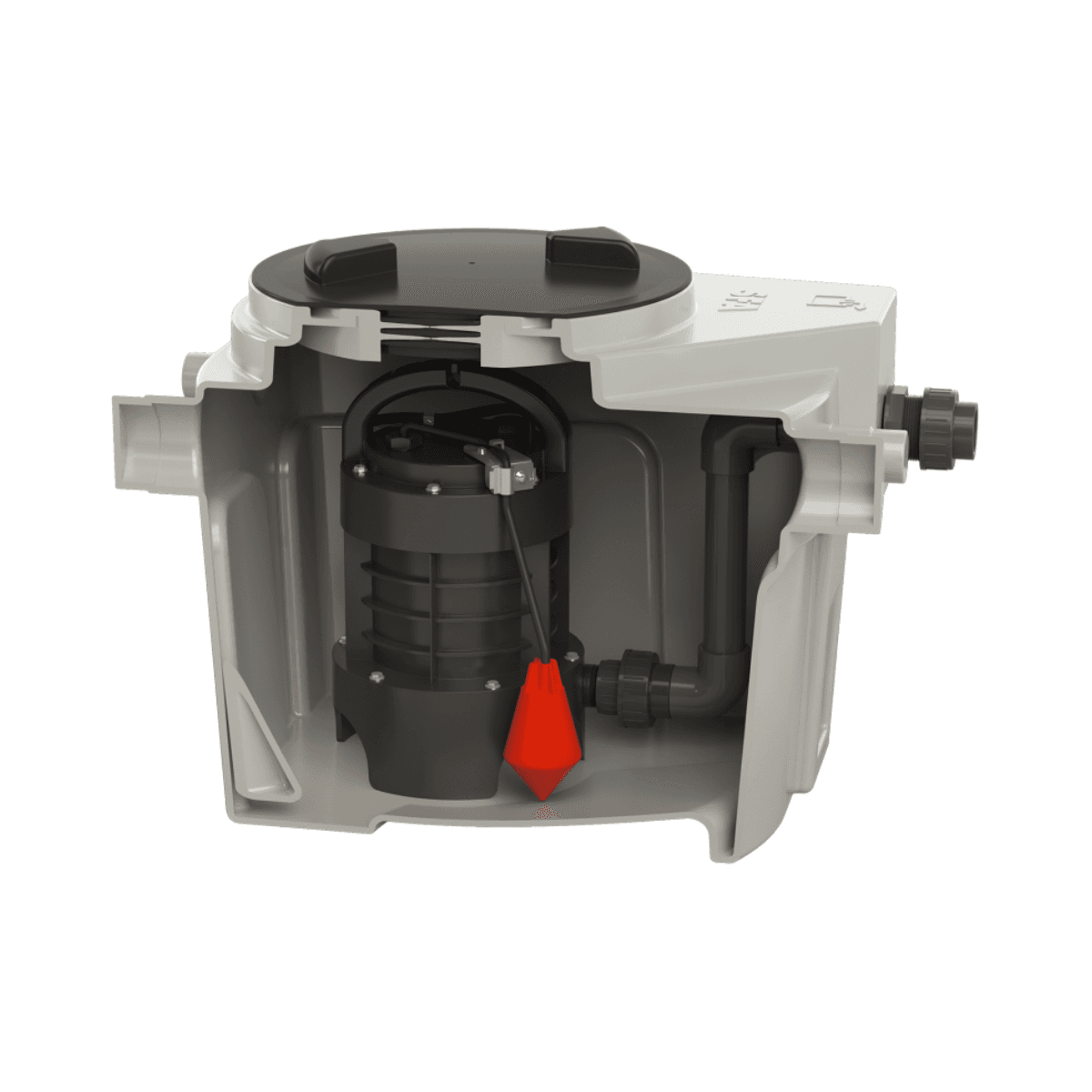 SFA Sanifos 110 - Murskainversio pumppuasema viitenumerolla 009FOS110TM brändiltä SFA SANITRIT