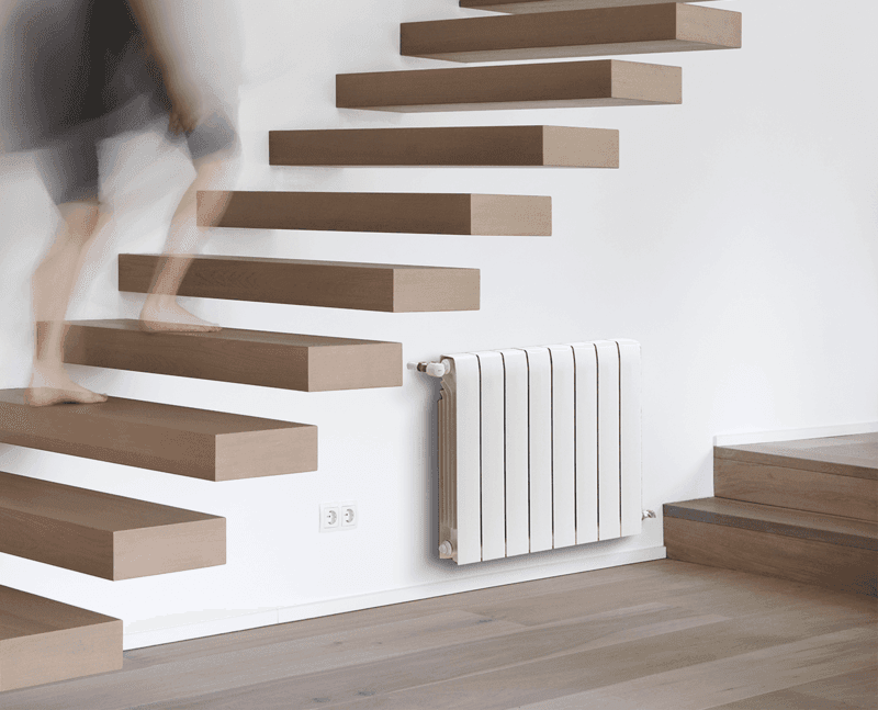 Baxi Dubal 70 käännettävä vesiradiaattori, 8 elementtiä viitenumerolla 194A30801 brändiltä BAXI