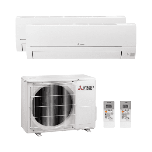 Ilmastointilaite 2x1 wifi-yhteydellä Mitsubishi MXZ HR 2,5 kW 9000 BTU viitenumerolla MXZ-HR2-252540 brändiltä MITSUBISHI