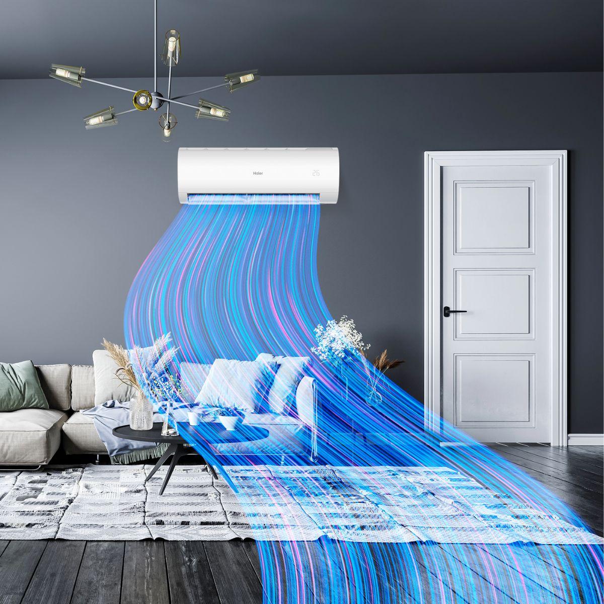 Ilmastointilaite wifi-yhteydellä Haier Perla Premium 3,5 kW 12000 BTU viitenumerolla HAIERPERLAPRE35 brändiltä HAIER