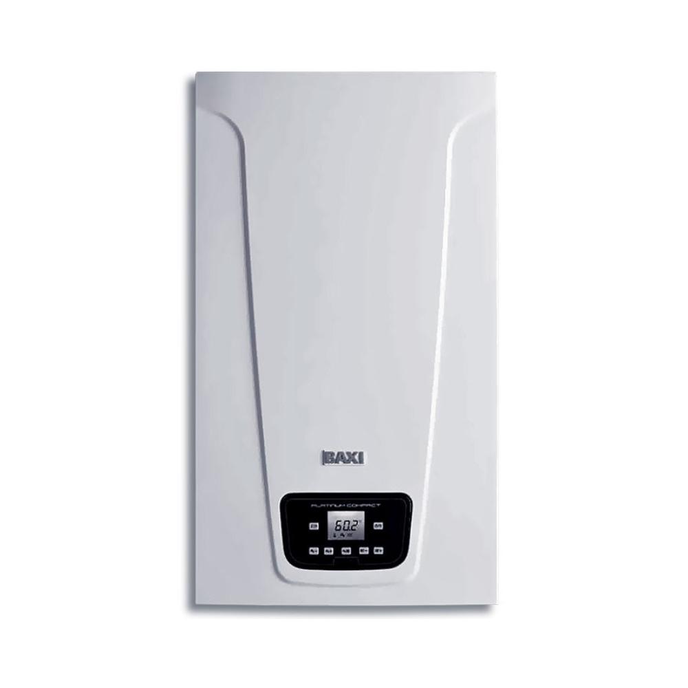 Baxi PLATINUM COMPACT 26/26 F ECO -kondenssikattila, jossa savupiippu 60/100 viitenumerolla 7725724 brändiltä BAXI