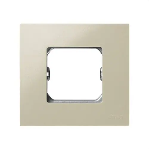 Kompakti kehys 1 elementille norsunluu Simon 27 Play -kehyksellä viitenumerolla 2700610-031 brändiltä SIMON