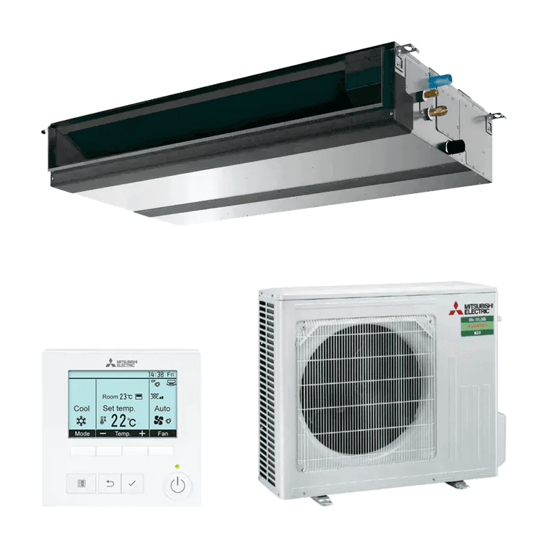 Mitsubishi Electric MGPEZ-50VJA kanava-ilmastointilaite 5,0 kW 17000 BTU viitenumerolla MGPEZ-50VJA brändiltä MITSUBISHI