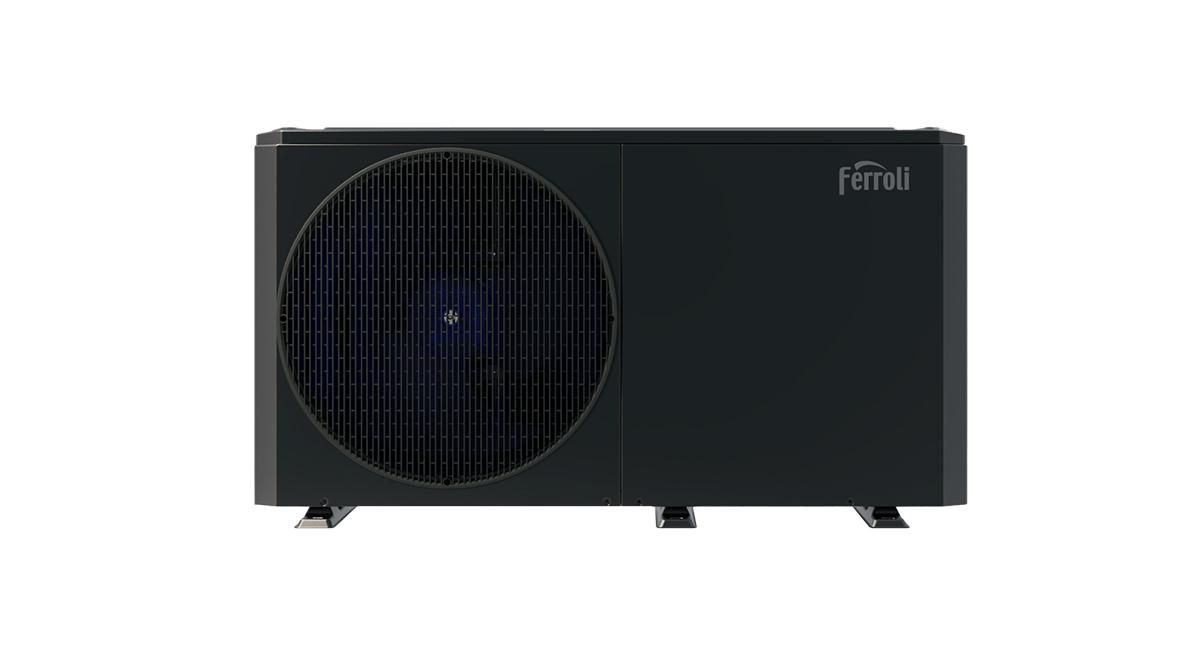 Aeroterminen monobloc-lämpöpumppu R290 Ferroli OMNIA Life M 6 kW kaukosäätimellä