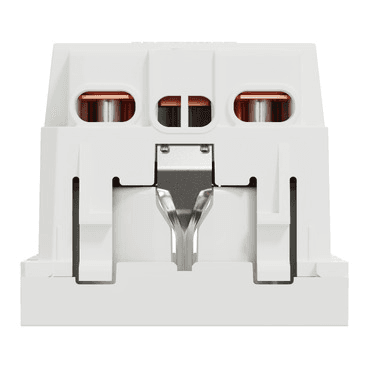 Schuko-pistorasia polarvalkoinen New Unica viitenumerolla NU303718 brändiltä SCHNEIDER ELECTRIC