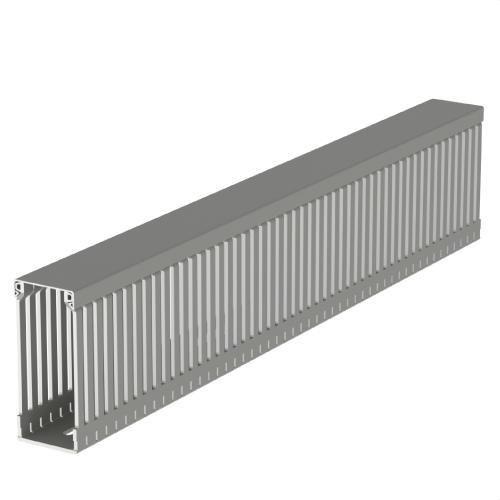 Harmaa U-kanava U23X 100x43mm - 2 metrin kanava viitenumerolla 100.40.77 brändiltä UNEX