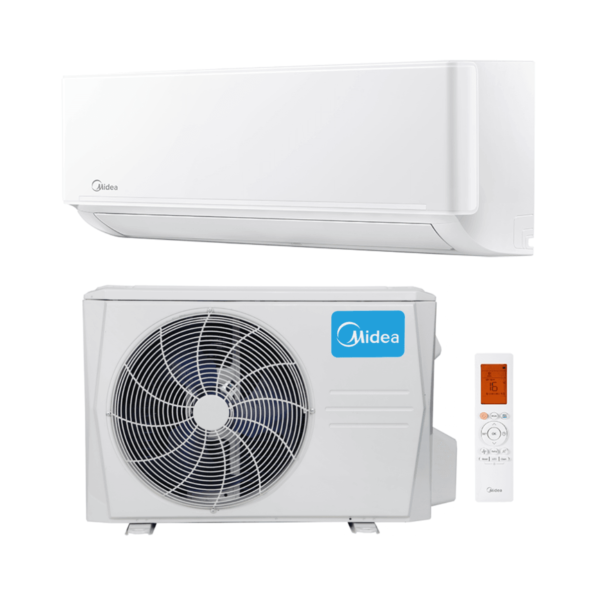 Ilmastointilaite WiFi:lla Midea Zenith R290 2,6 kW 9000 BTU viitenumerolla 13950486 brändiltä MIDEA