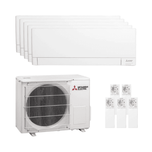 Ilmastointilaite 5x1 wifi-yhteydellä Mitsubishi MSZ-AY 3,5 kW 12000 BTU viitenumerolla MXZMSZAY-3535353535-122 brändiltä MITSUBISHI