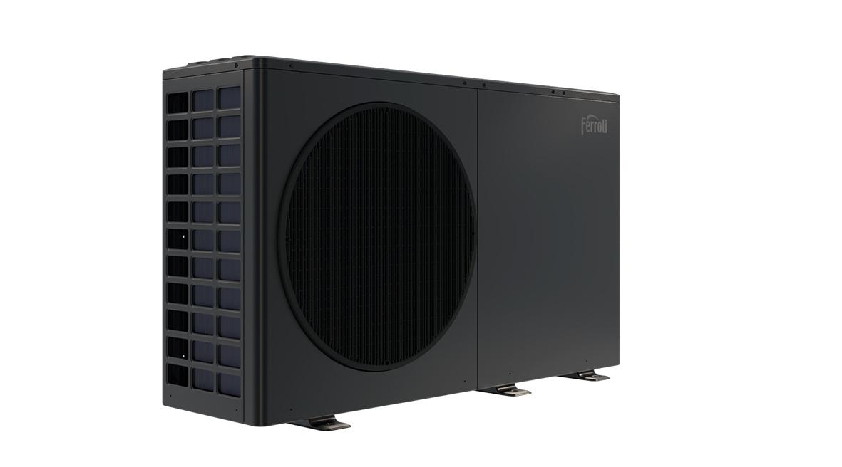 Monobloc-ilmalämpöpumppu R290 Ferroli OMNIA Life M 16 kW kaukosäätimellä - Kolmivaiheinen viitenumerolla 4B4770189 brändiltä FERROLI