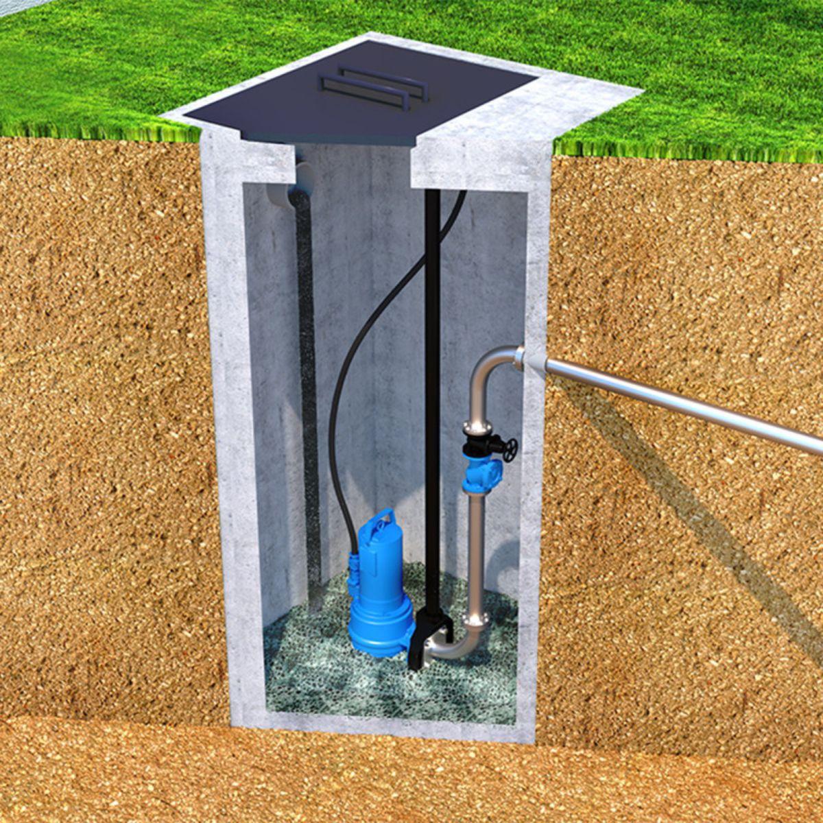 Upotettava pumppu SFA Sanipump ZFS 71.1 EX S - Murskainversio viitenumerolla ZFS-001 brändiltä SFA SANITRIT