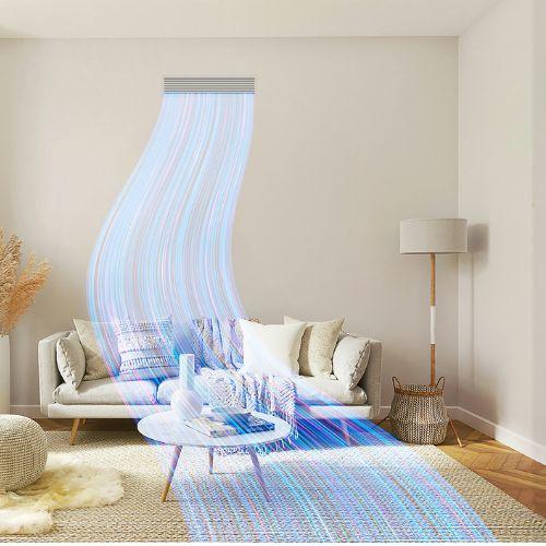 Ilmastointikanava WiFi:llä Haier 12,4 kW 42000 BTU viitenumerolla HAEAD125S2SM9FA(H)1U125S2SN3FA brändiltä HAIER