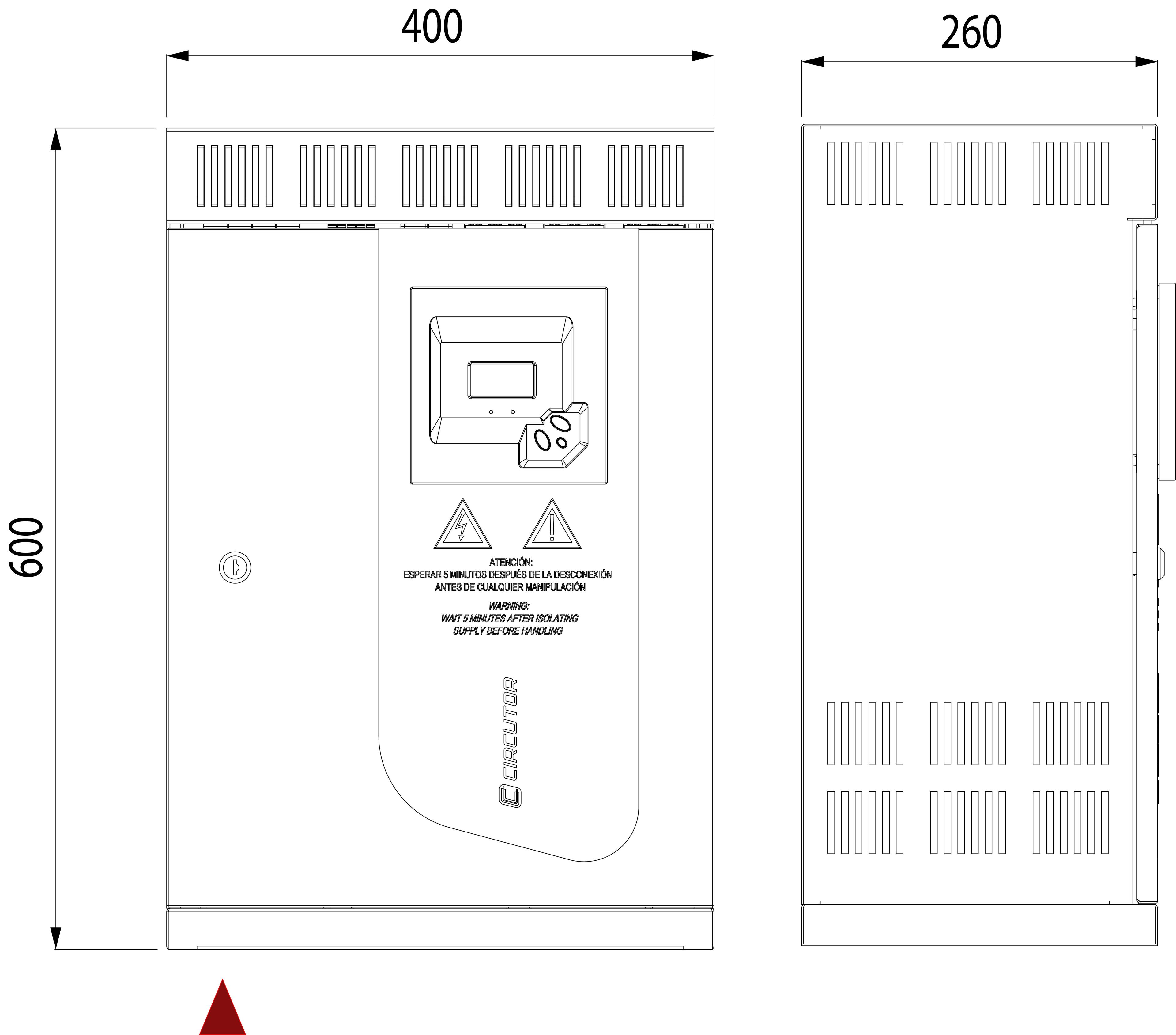 Circutor-kondensaattoriparisto OPTIM 3 P&P-52,5-440 viitenumerolla R3L170. brändiltä CIRCUTOR