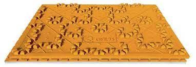 Eristyslevy lattialämmitykselle, monisuuntaiset nystyrät RT=1,25 Paksuus 44mm viitenumerolla ARIMA40 brändiltä ORKLI