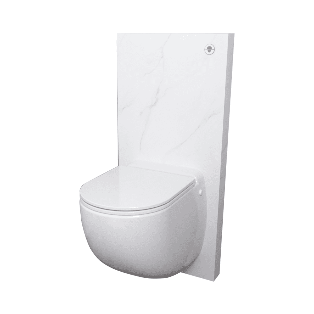 Complete Solution for Wall-Hung Toilet with Grinder SFA Sanicompact Comfort Style - Carrara Marble with reference C72LVCPLUSAMC from the brand SFA SANITRIT