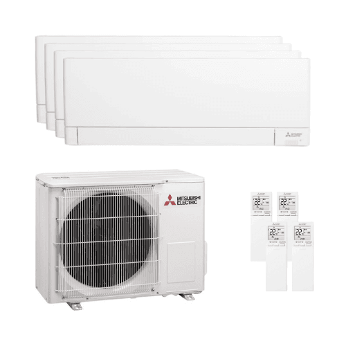 4x1 Air Conditioner with WiFi and PlasmaQuad+ Filter Mitsubishi 2.5 kW 9000 BTU with reference MXZMSZAY-25252525-72 from the brand MITSUBISHI