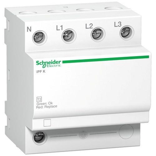 Tyypin 2 ylijännitesuoja Acti9 iPF k 3P+N 20 kA 340V viitenumerolla A9L15693 brändiltä SCHNEIDER ELECTRIC