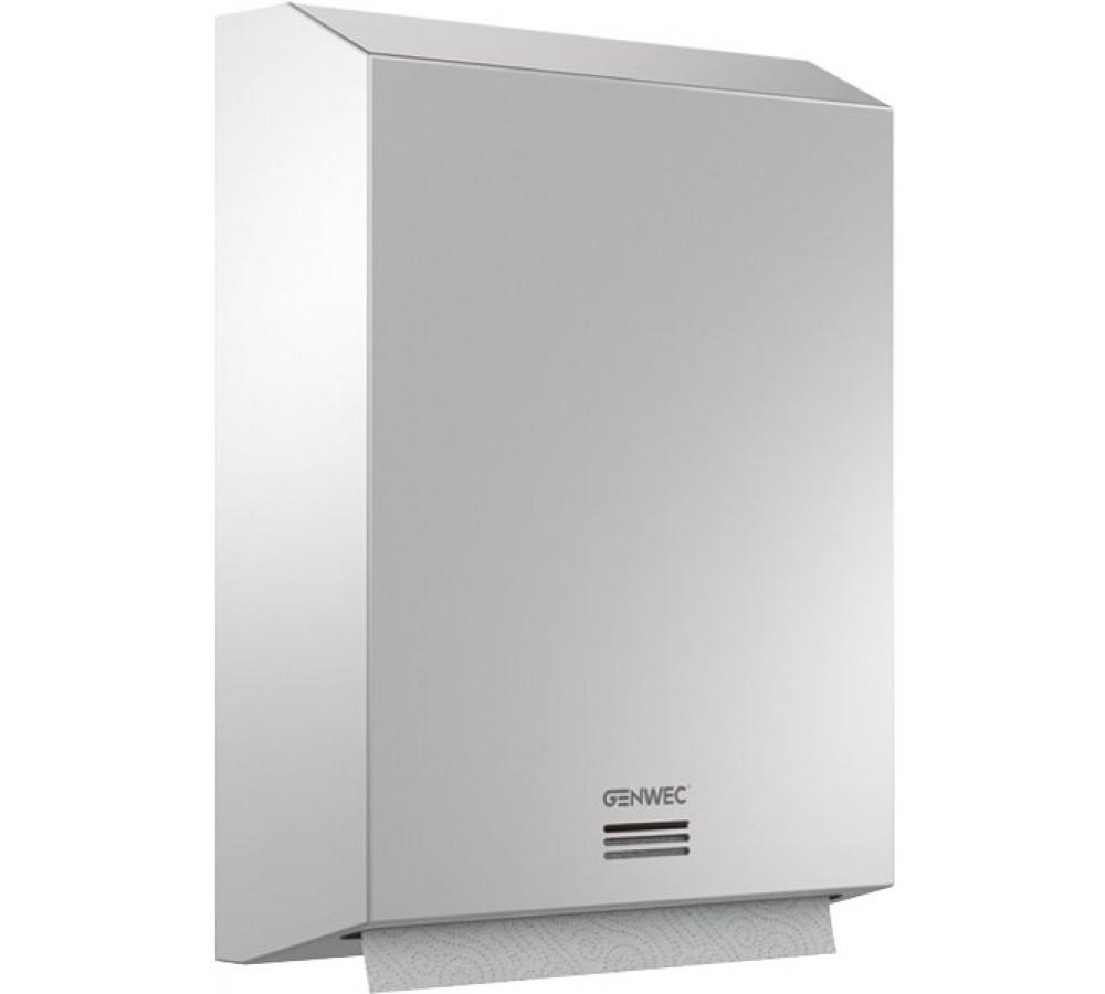 Suuri 304 satiiniruostumaton teräksinen paperipyyheannostelija viitenumerolla GW03 05 04 01 brändiltä GENWEC