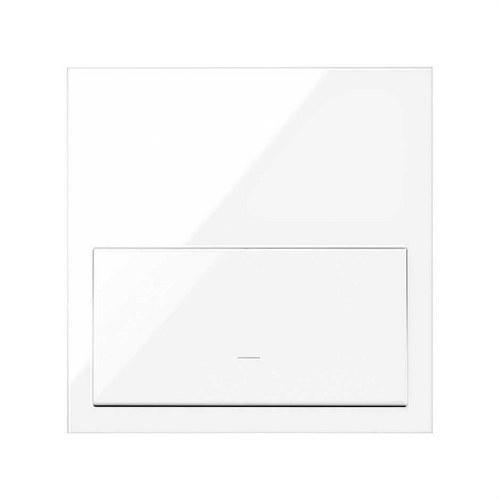 Etuvaaka sarja 1 elementille, 1 näppäin, kiiltävä valkoinen Simon 100 viitenumerolla 10020101-130 brändiltä SIMON