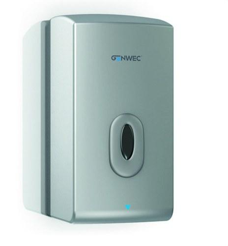 1100 ml automaattinen saippua-annostelija, hopea ABS viitenumerolla GW04 14 01 04 brändiltä GENWEC