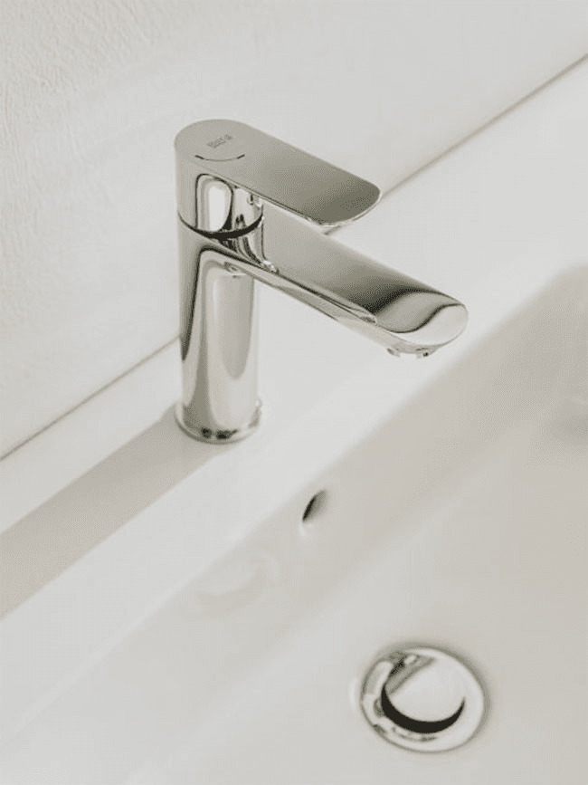 Roca Cala Basin Mixer Tap with Smooth Body Cold Start with reference A5A326EC00 from the brand ROCA