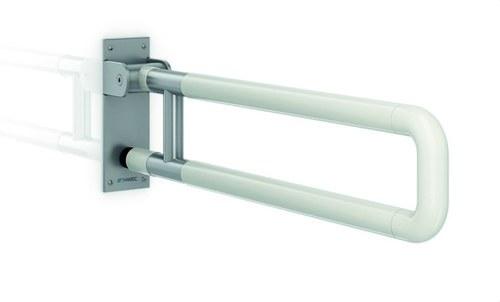 Käännettävä tukitanko 700 mm nailon viimeistely, ruostumaton teräs pohja viitenumerolla GW11 30 09 00 brändiltä GENWEC