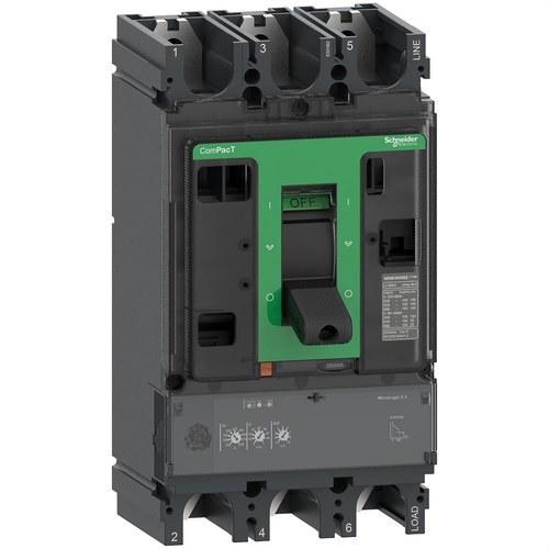 ComPacT NSX630N -katkaisija 50kA AC 3P3R 630A Micrologic 2.3 viitenumerolla C63N32D630 brändiltä SCHNEIDER ELECTRIC
