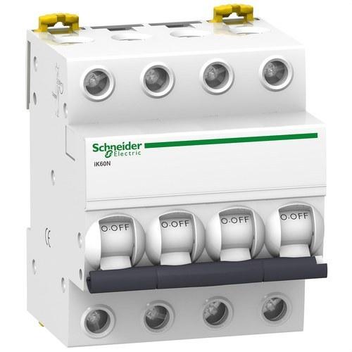 IK60N 4P 10A C-käyrä C-käyrä 6kA johdonsuojakatkaisija viitenumerolla A9K17410 brändiltä SCHNEIDER ELECTRIC