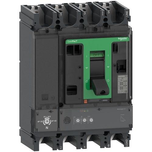 ComPacT NSX630N -katkaisija, 50 kA AC, 4P4R, 630A, Micrologic 2.3 viitenumerolla C63N42D630 brändiltä SCHNEIDER ELECTRIC