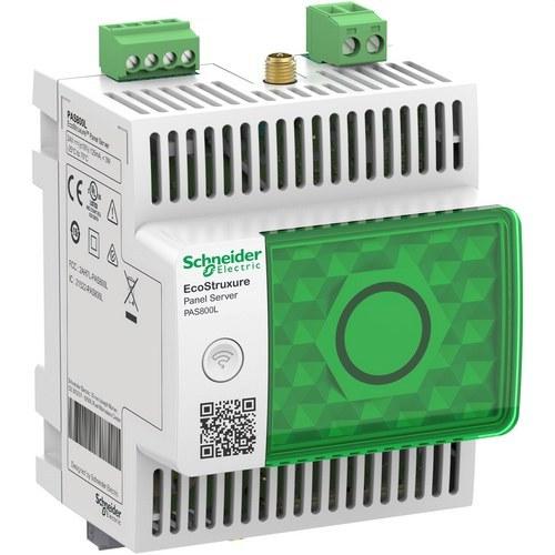 EcoStruxure Panel Server Advanced tietojen tallennin, langaton keskitin ja Modbus-yhdyskäytävä 24V DC:lle viitenumerolla PAS800L brändiltä SCHNEIDER ELECTRIC